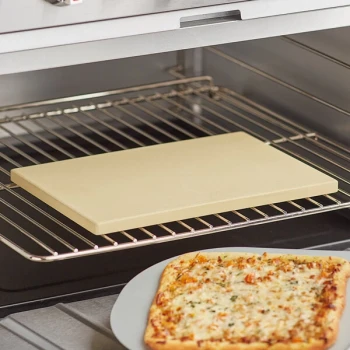 American Metalcraft 11" x 16" Rectangular Cordierite Pizza Stone PS1116