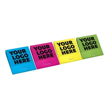 D.D. Bean & Sons Co 20L-BN20 20-Strike Customizable Matchbook Assorted Neon Cover - Black Print - 2,500/Case