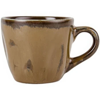 Tuxton GAJ-085 TuxTrendz Artisan Mojave 3.5 oz. China Espresso Cup - 24/Case