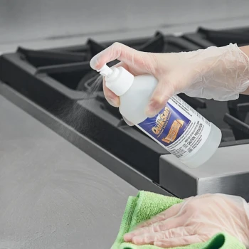 Noble 10 oz. QuikSan Food Contact Ready-to-Use Surface Sanitizer - Sample