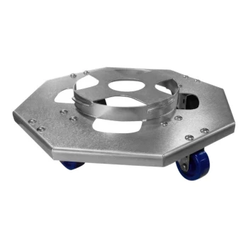 SSL Industries Stainless Steel Twist-Lock Dolly for 20-, 32-, 44-, and 55-Gallon Cans SSL-1011