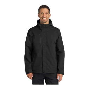 Port Authority J331 Unisex Customizable Black All-Conditions Parka Jacket - 4X