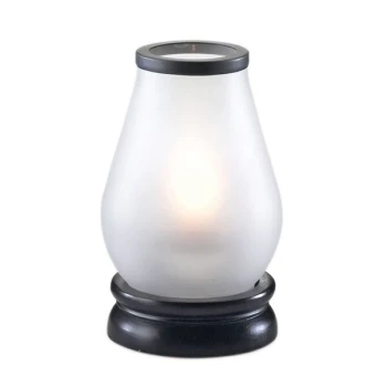 Sterno 85256 Black Zen Wooden Lamp Base