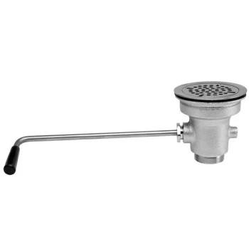 Fisher 24082 Twist Waste Valve with 3 1/2" Sink Opening