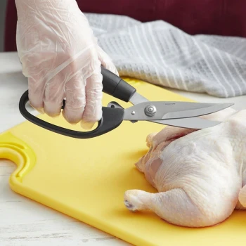 TableCraft E6607 3 3/8" Stainless Steel Poultry Shears