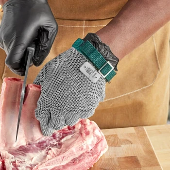 Schraf Stainless Steel Mesh Cut-Resistant Glove - Extra Large