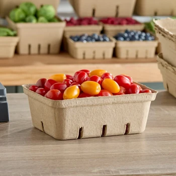 Choice 1.5 Qt. Pulp Produce Basket - 200/Case