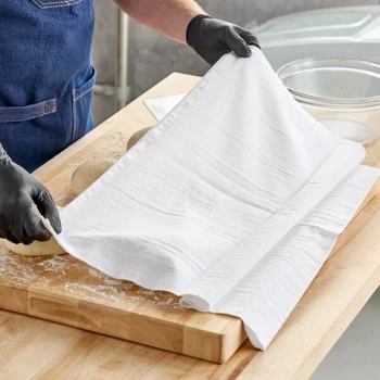 Choice 22" x 37" White 100% Cotton Flour Sack Towel - 12/Pack
