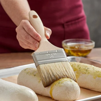 Ateco 60030 3"W Boar Bristle Pastry/Basting Brush