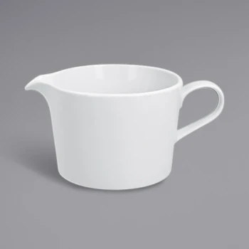 RAK Porcelain Access 5.05 oz. Porcelain Gravy Boat - 12/Case