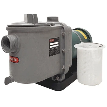 Pacer Pumps G Series GNOK11/2/2EL-C2.0C Self-Priming Centrifugal Pump with Strain Basket - 100 GPM