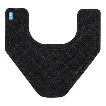M+A Matting CleanShield Universal 407516900 Charcoal Diamond Disposable Urinal / Toilet Floor Mat - 6/Case