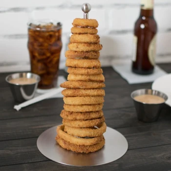 Clipper Mill by G.E.T. 4-81872 Stainless Steel 10" Onion Ring Tower