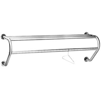 Advance Tabco WGR-5 60" Wall Mounted Stainless Steel Garment Cleanroom Rack