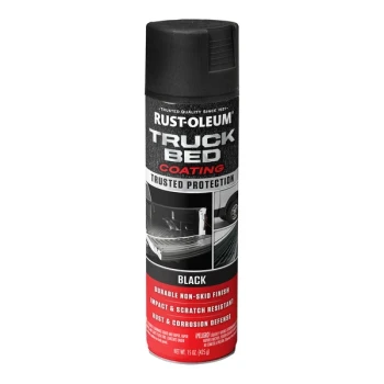 Rust-Oleum 15 oz. Black Automotive Truck Bed Coating 248914 - 6/Case