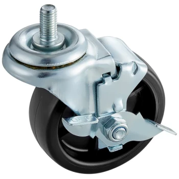 Avantco A Plus 44712190918 4 inch Swivel Stem Caster with Brake for AP Series