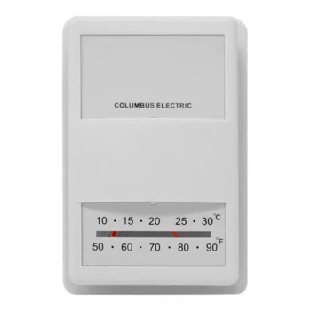 HeatStar 24V White Mechanical Thermostat 10371