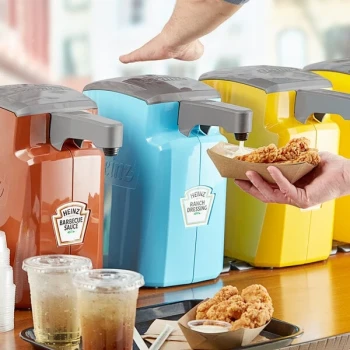 Heinz Keystone 0.5 oz. Automatic Touchless Dispensing Lid for 1.5 and 0.75 Gallon Heinz Pumps