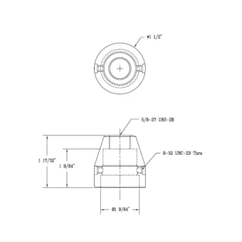 T&S 001485-40 Cover for B-1172 Faucet Diverters