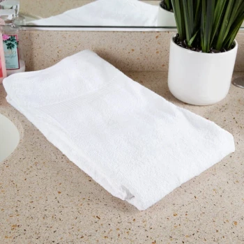Oxford Belleeza 27" x 54" 100% Ringspun Cotton Bath Towel 17 lb. - 36/Case