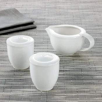 Villeroy & Boch 16-2040-3430 Universal 3.33 oz. White Premium Porcelain Sauce Boat - 6/Case