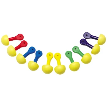 3M 321-2200 E-A-R™ EXPRESS™ Pod Plugs™ Assorted Uncorded Foam Earplugs - 100/Pack