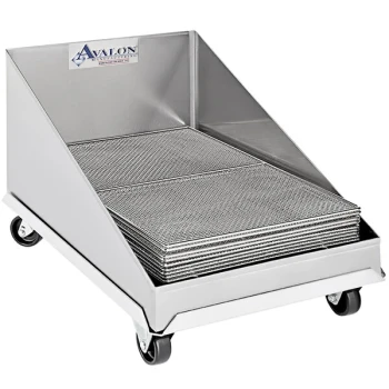 Avalon Manufacturing ASSD26 18" x 26" Stainless Steel Screen Drain