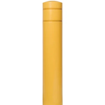 Innoplast BollardGard 11 1/8" x 60" Yellow Bollard Cover with Yellow Reflective Stripes BC1160YY