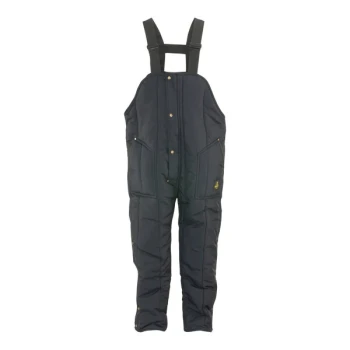 RefrigiWear Iron-Tuff Short Navy Bib Overalls 0385SNAV5XL - 5XL