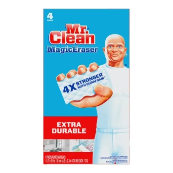 Mr. Clean 82038 Extra Durable Magic Eraser - 4/Box