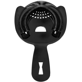 Barfly® M37026BK Heavy-Duty 6" Gun Metal Black Hawthorne Strainer