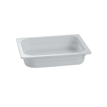 TableCraft CW310GY 12 3/4" x 10 3/8" x 2 1/2" Gray Half Size Cast Aluminum Food Pan