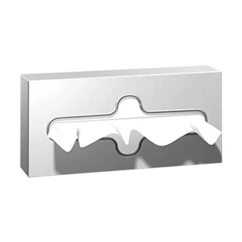 American Specialties, Inc. 10-0258-SS Surface Mounted Stainless Steel Facial Tissue Dispenser