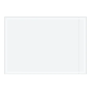 Lavex 3 1/2" x 5" 2 Mil Clear Polyethylene Packing List Envelope - 1,000/Case