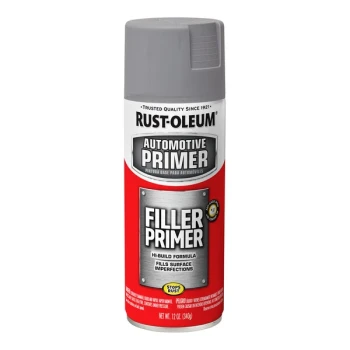 Rust-Oleum 11 oz. Flat Gray Automotive Filler Primer Spray 249279 - 6/Case