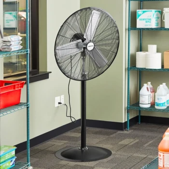 Boltic 30" 3-Speed Oscillating Pedestal Fan - 6,750-8,100 CFM, 120V