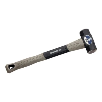 Seymour Midwest S400 Jobsite 2 lb. Engineer Hammer with 16" Fiberglass Handle and Cushion Grip 41808