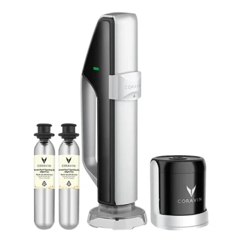 Coravin Sparkling® Silver Sparkling Wine Preservation System 112445