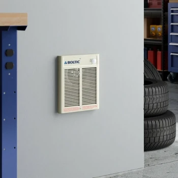 Boltic Steel Electric Fan-Forced Wall Heater - 1.5 kW / 2 kW