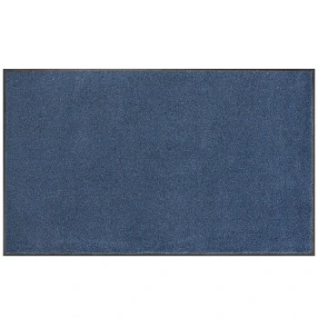 Lavex 2' x 3' Blue Olefin Indoor Entrance Mat