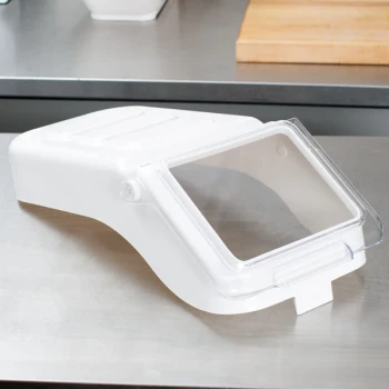 Baker's Lane Clear Replacement Lid for 6.25 Gallon / 100 Cup Shelf Ingredient Bin