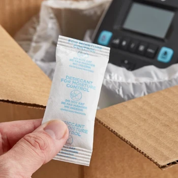Clariant Sorb-It 10 Gram Desiccant Silica Packet - 800/Case