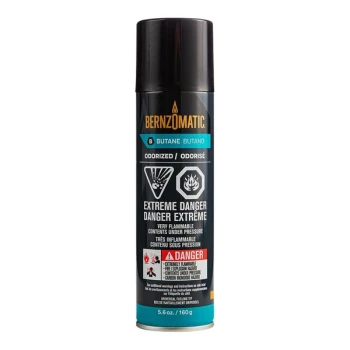 Bernzomatic 5.6 oz. Butane Fuel Cylinder BF56 - 12/Case