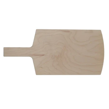 American Metalcraft MBM4 13" x 8 1/8" Maple Pressed Wood Serving Peel