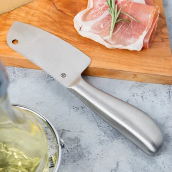 American Metalcraft CKNF6 Evolution 9" Stainless Steel Hard Cheese Cleaver