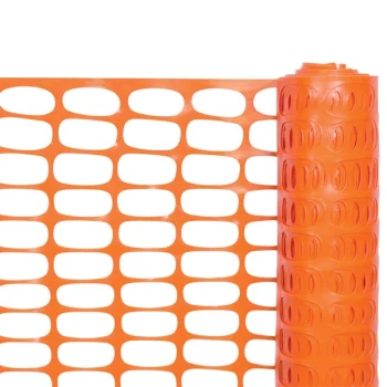 Cortina 4' x 100' Orange Lightweight Safety Fencing 03-902 - Oval Pattern