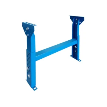 Lavex 18" Medium-Duty Conveyor Support with 26 1/4"-32 1/4" Adjustable Height for WSS3, WSC, RS19, and RC14 Models - 1500 lb. Capacity
