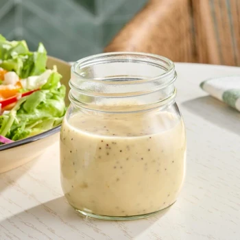 American Metalcraft MJ85 8.5 oz. Condiment Mason Jar