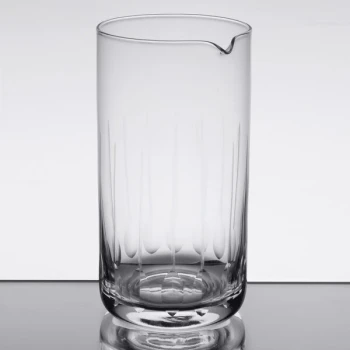American Metalcraft MGL25 25 oz. Hand Cut Mixing Glass
