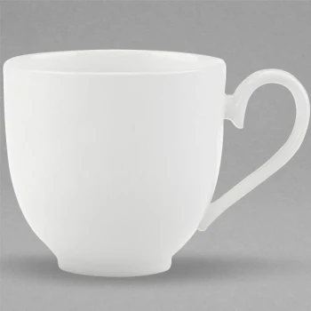 Villeroy & Boch 16-3272-1420 Stella Hotel 3.3 oz. White Bone Porcelain Cup - 6/Case